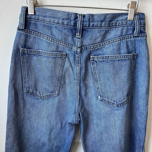 Current/Elliott The Five-Pocket Vanessa Crop Straight Leg Jeans SZ 26 - Picture 6 of 11